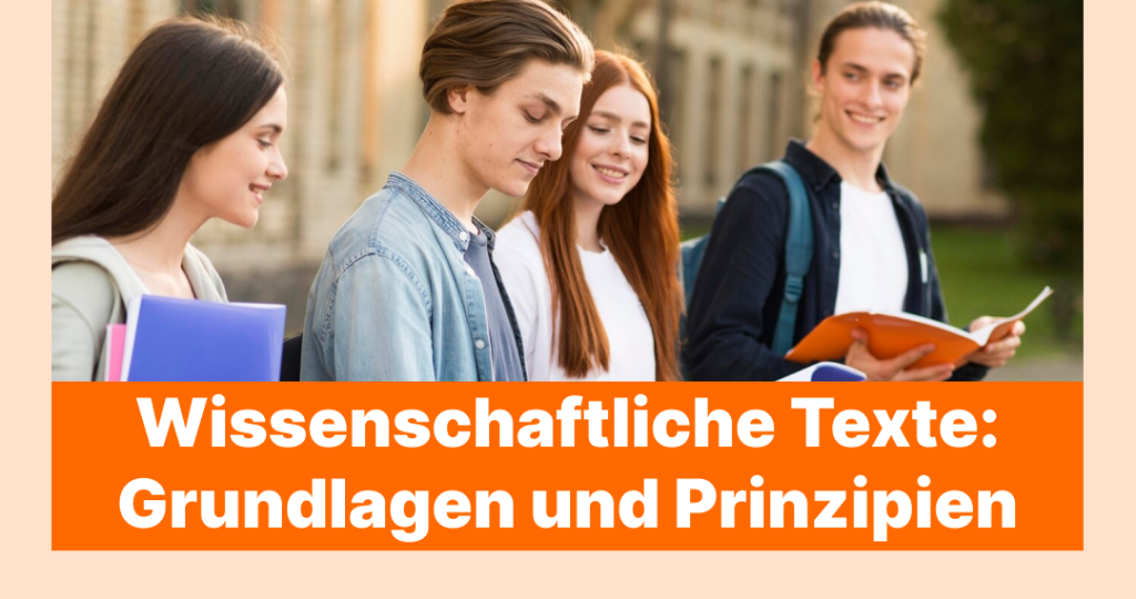 Wissenschaftliche Texte: Grundlagen und Prinzipien
